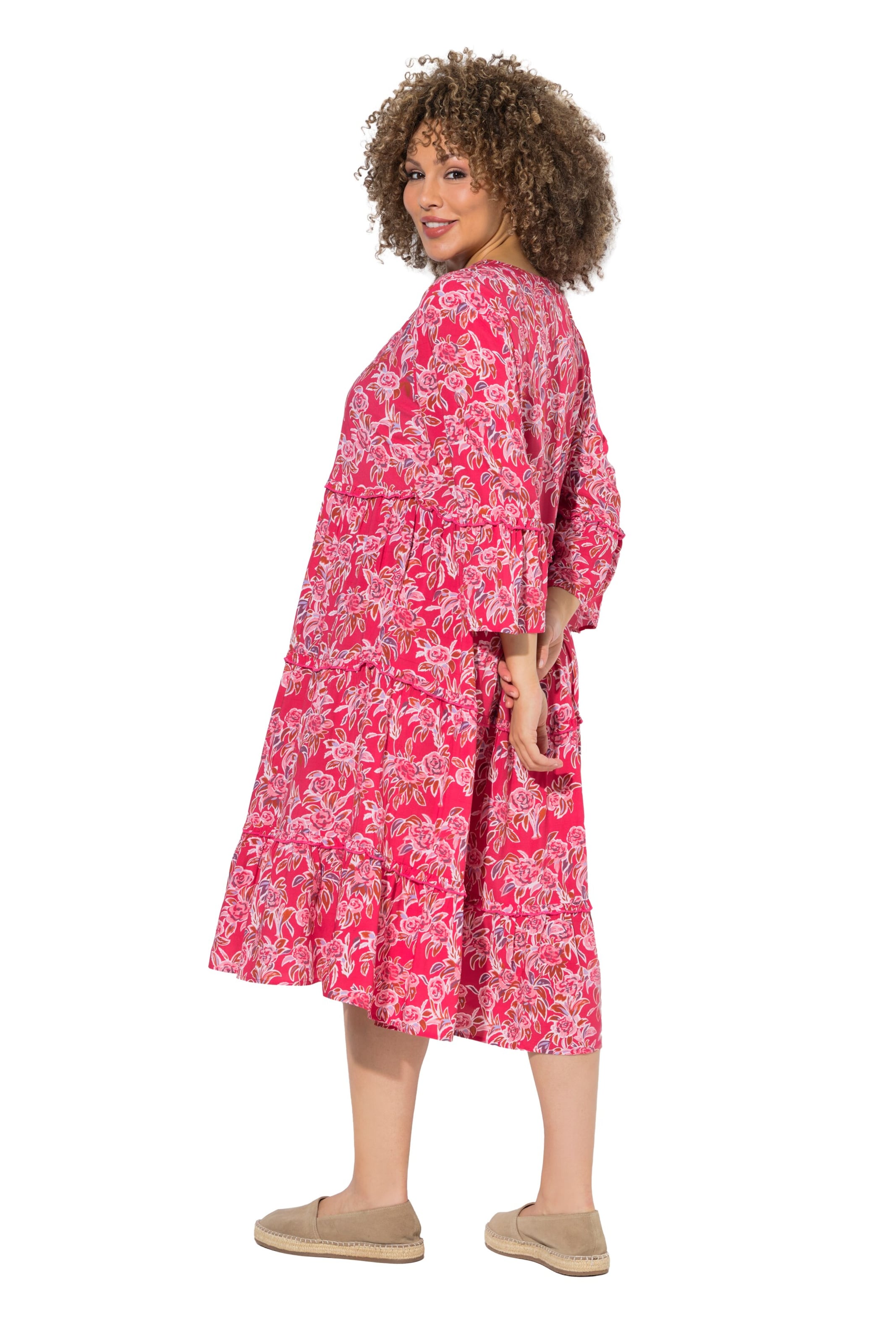 Ulla Popken Dress in Pink