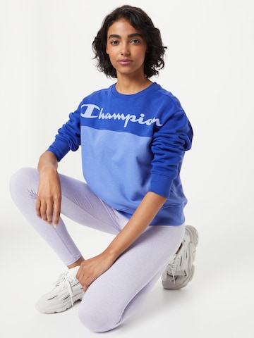 Sweat-shirt Champion Authentic Athletic Apparel en bleu