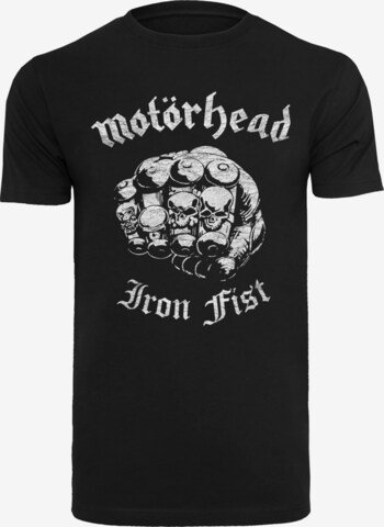 Maglietta 'Motorhead - Iron Fist' di Merchcode in nero: frontale