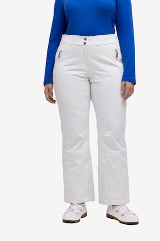 Regular Pantalon fonctionnel Ulla Popken en blanc