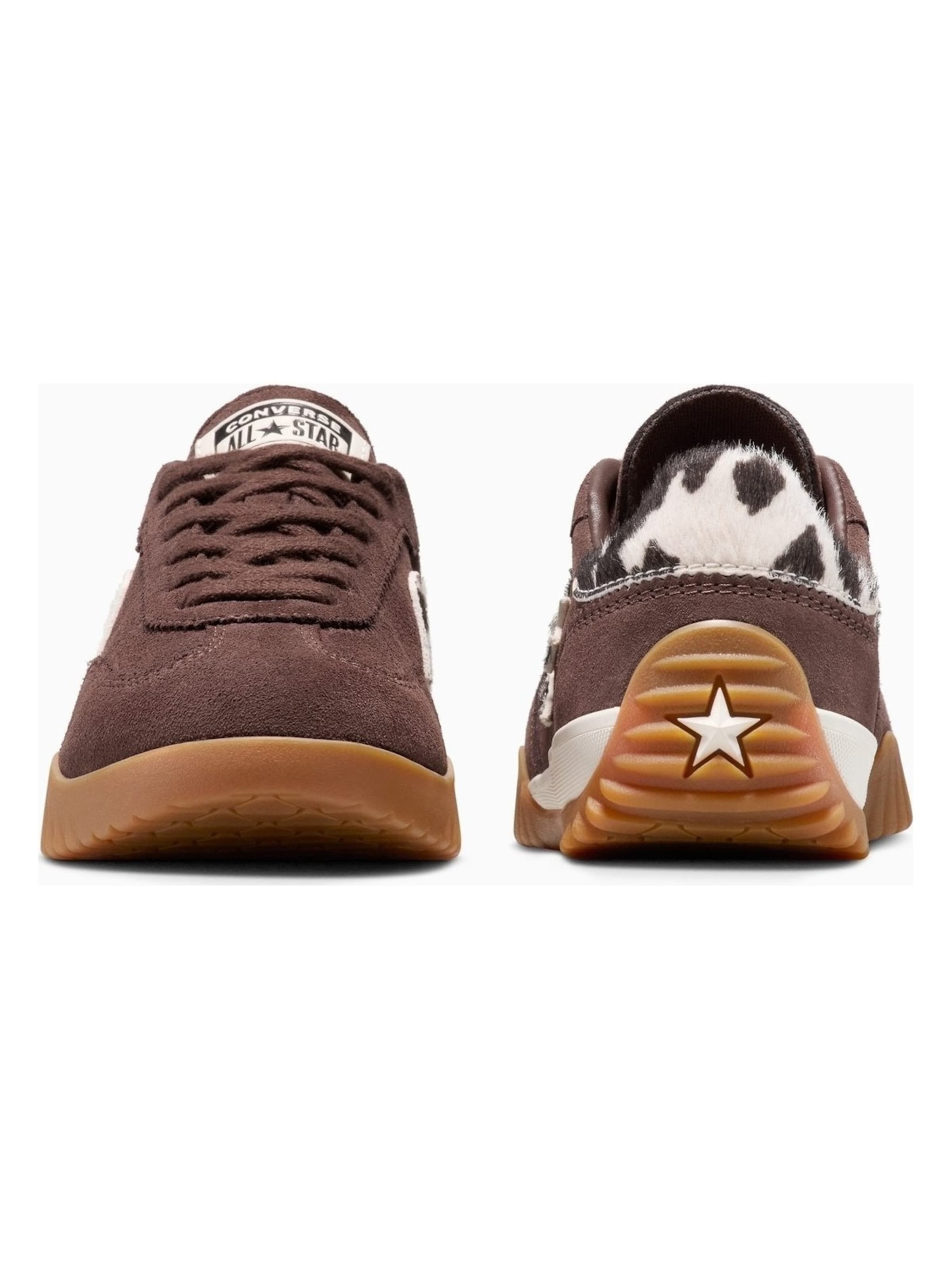 Baskets basses 'Converse Run Star Trainer Suede' CONVERSE en marron