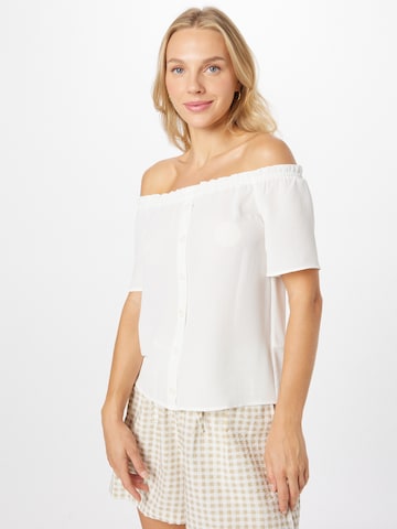 Koton - Blusa em branco: frente