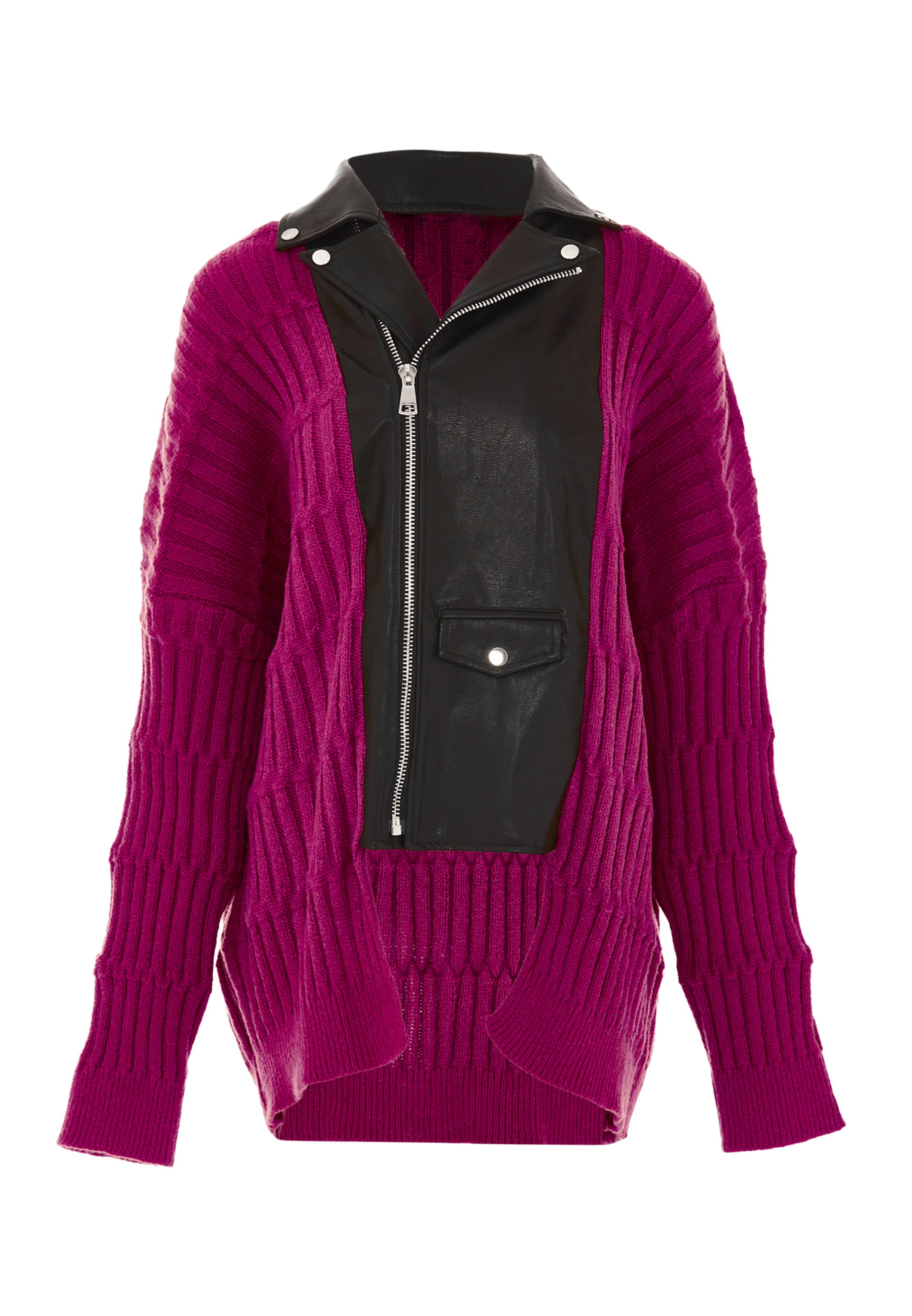 NAEMI Knit cardigan in Pink: front