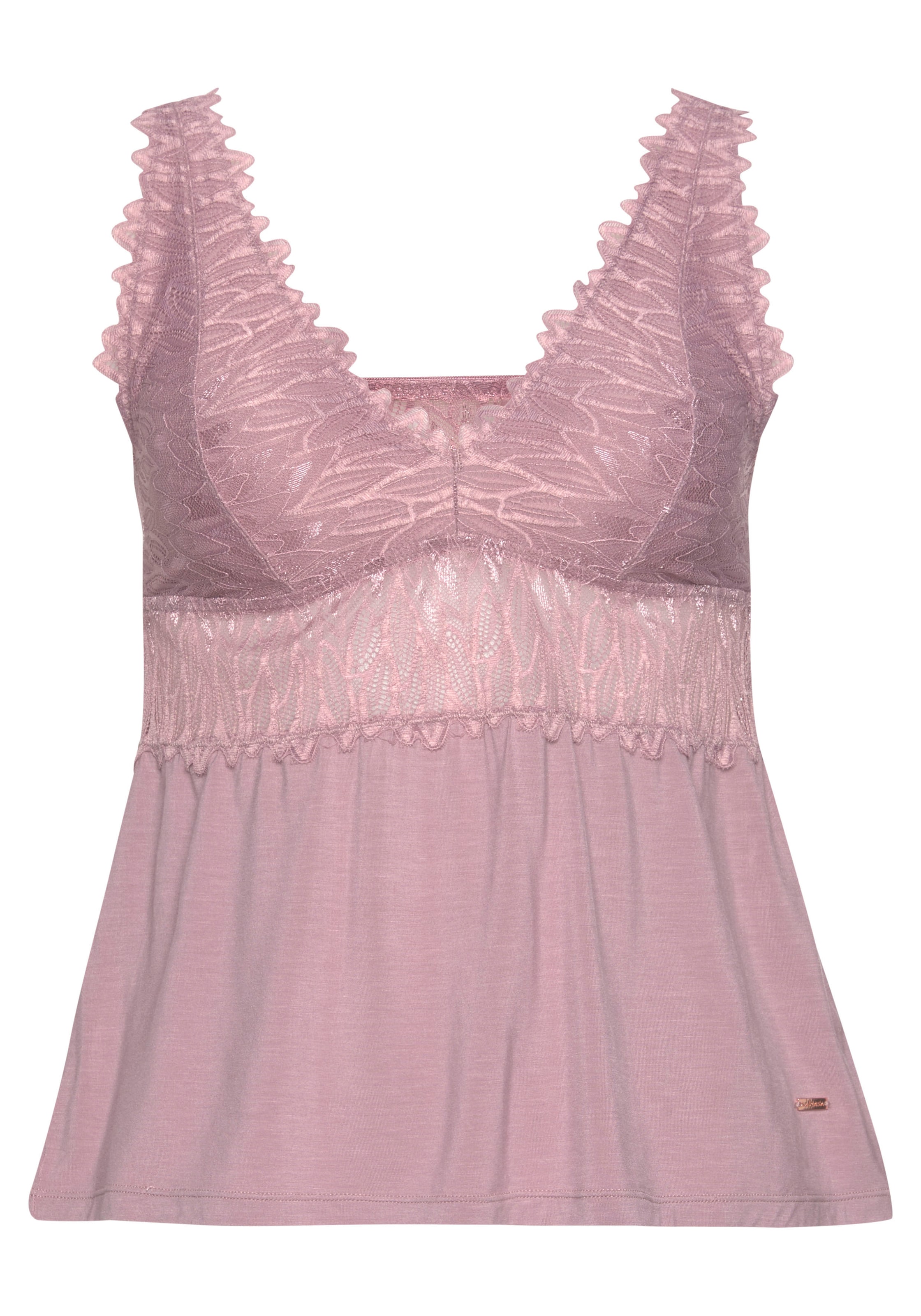 LASCANA Top - Fialová: predná strana