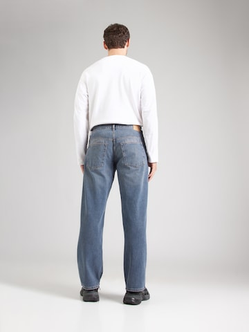 mėlyna WEEKDAY Laisvas Džinsai 'Sphere'