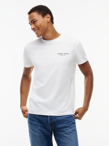 Tommy Jeans - Camiseta en blanco: frente