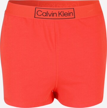 Pantalon de pyjama Calvin Klein Underwear en rouge : devant