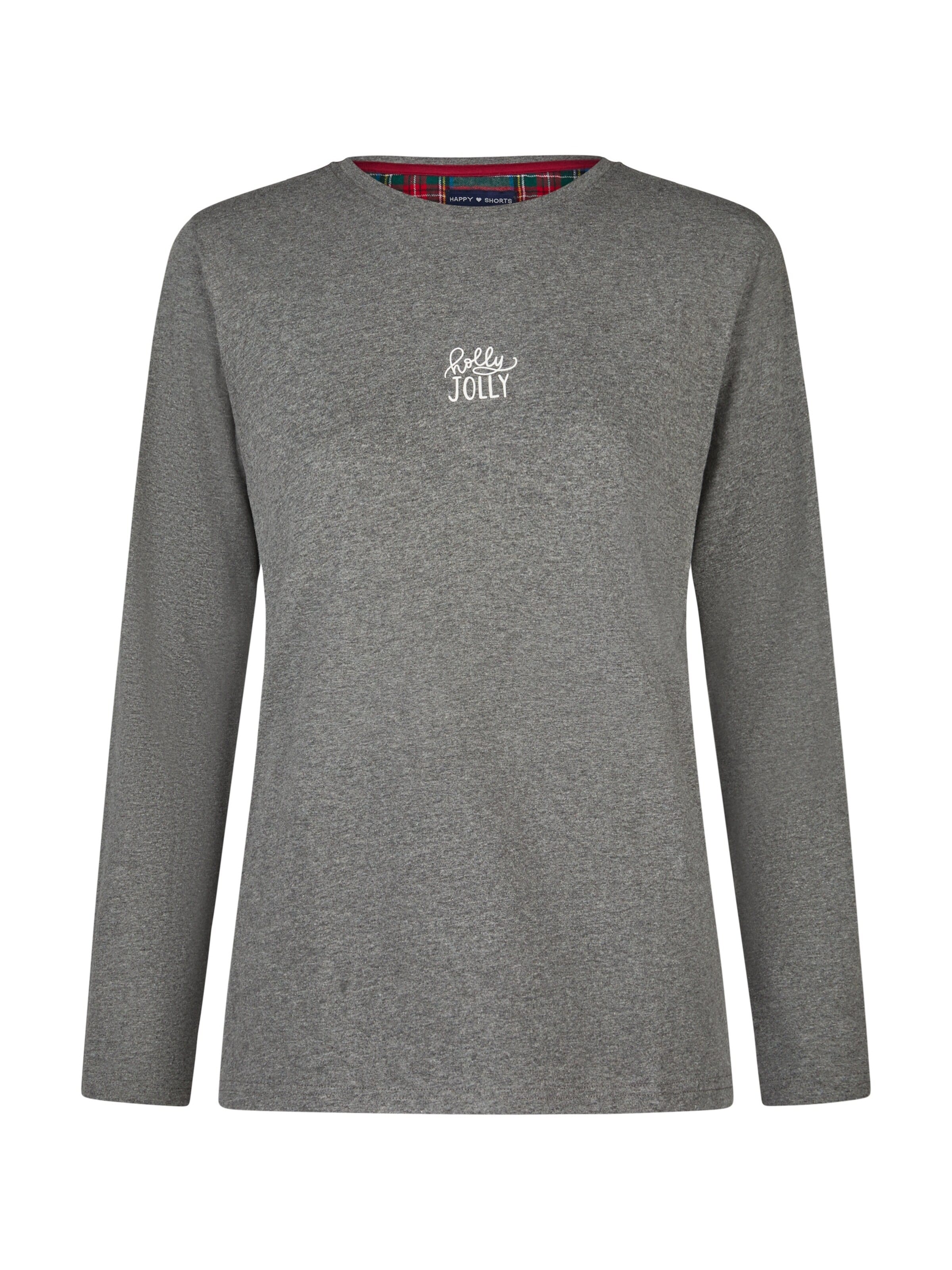 Pyjama 'Christmas' Happy Shorts en gris