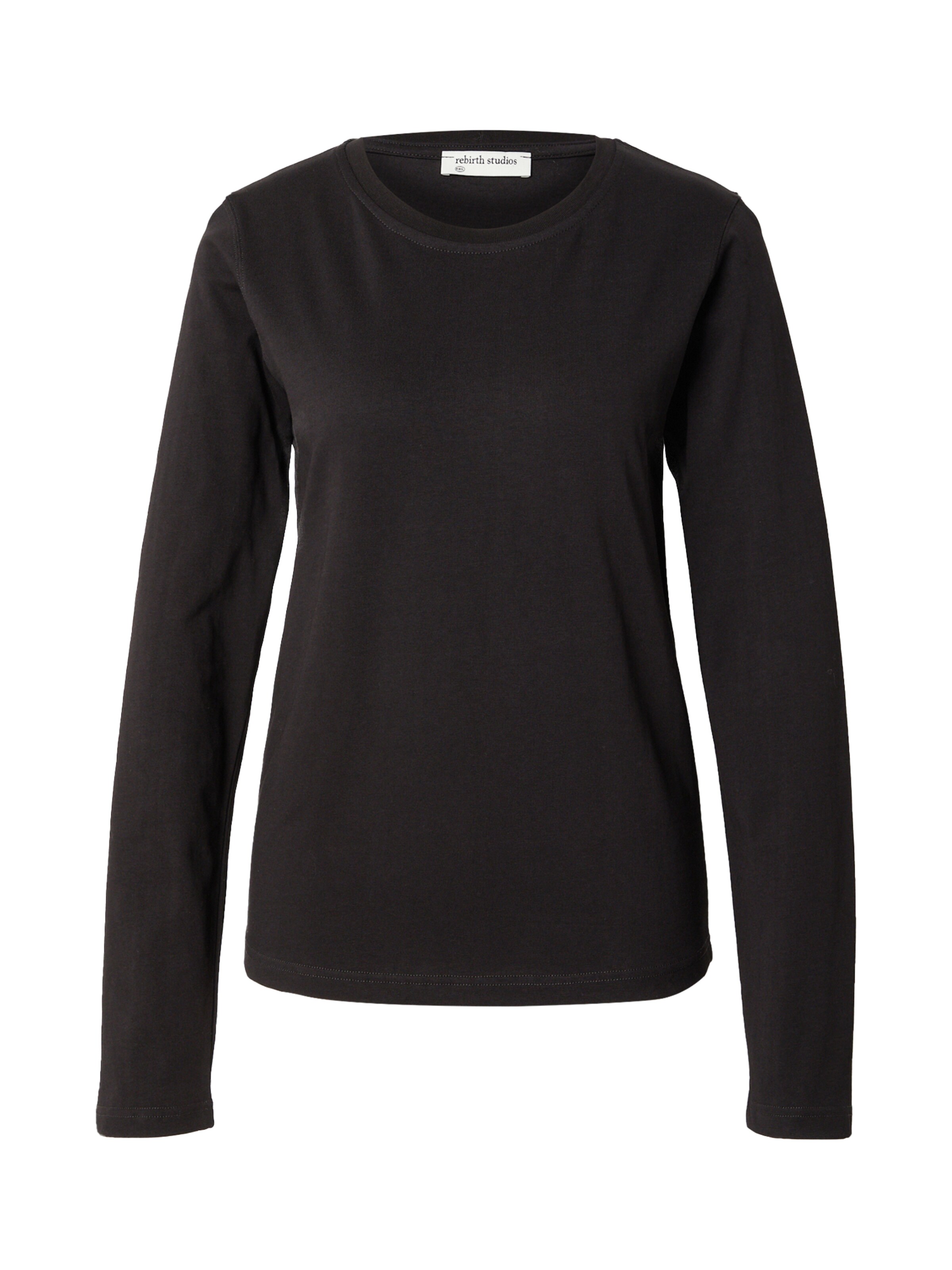 Rebirth Studios Μπλουζάκι 'Lola' σε μαύρο: μπροστά