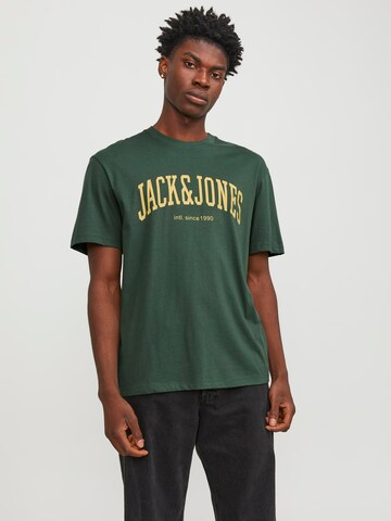 JACK & JONES T-Shirt 'JJEJosh' in Grün: Vorderseite