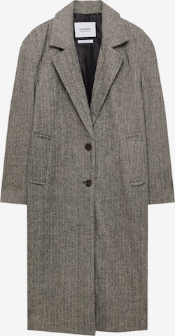 Manteau mi-saison Pull&Bear en gris : devant