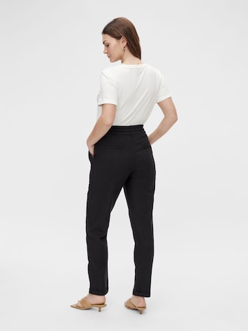 MAMALICIOUS Regular Trousers 'Beach' in Black