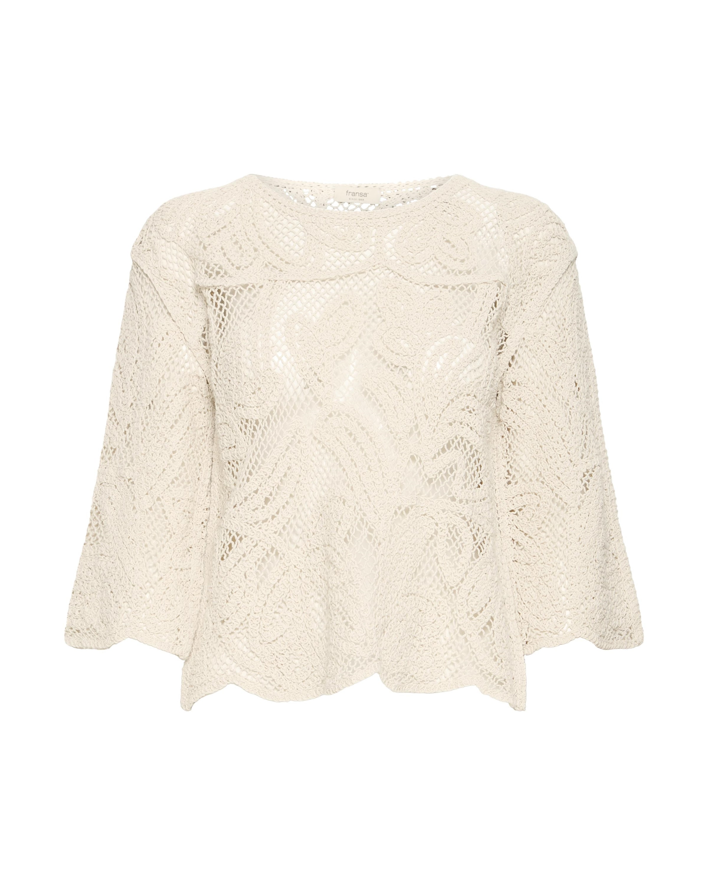 Chemisier 'PRIM' Fransa en beige : devant