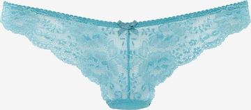 LASCANA Regular Thong in Blue: front