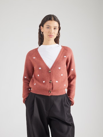 raudona ABOUT YOU Kardiganas 'Lana': priekis