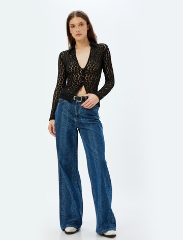 Koton Knit cardigan in Black