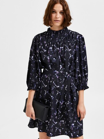 SELECTED FEMME Shirt dress 'Raya' in Black