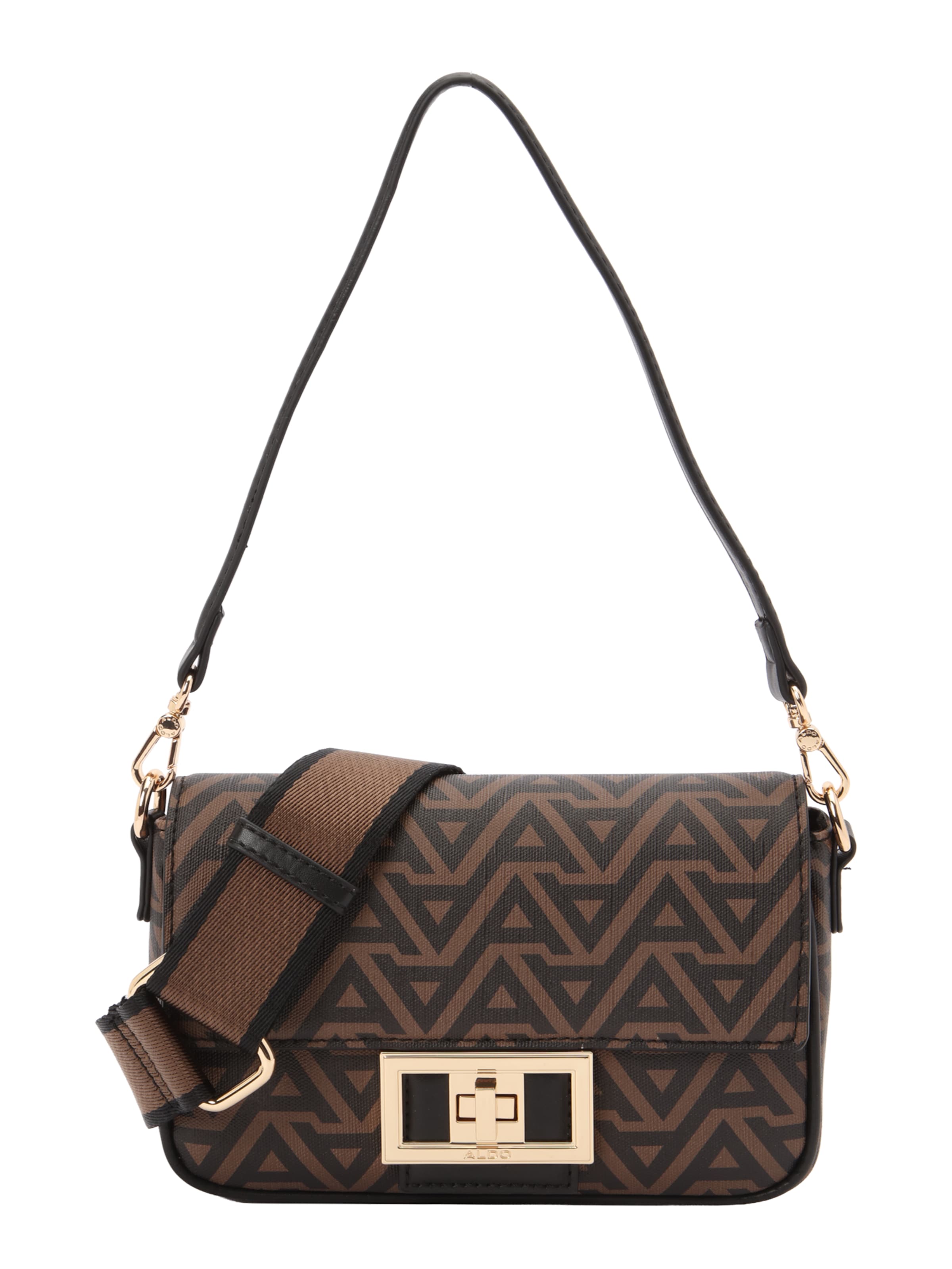 Rankinė ant peties 'COPPELIA' iš ALDO, spalva – ruda / juoda, Prekių apžvalga