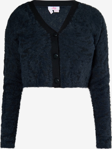 MYMO Knit cardigan in Black: front