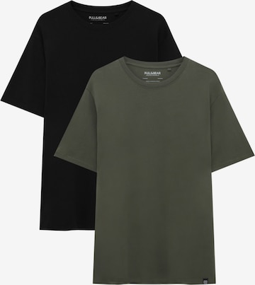 Pull&Bear Shirt in Green: front