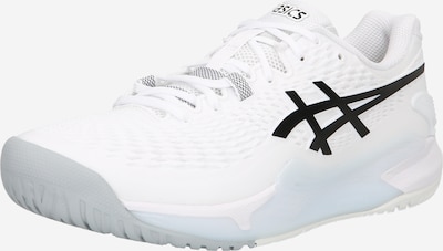 ASICS Спортни обувки 'RESOLUTION 9' в черно / бяло, Преглед на продукта