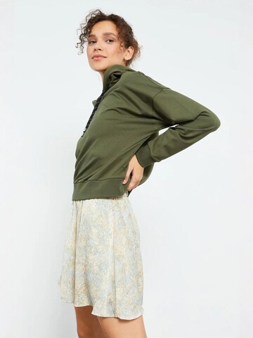 Sweat-shirt Tommy Life en vert