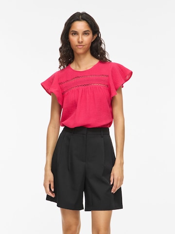 VILA Top in Pink: Vorderseite