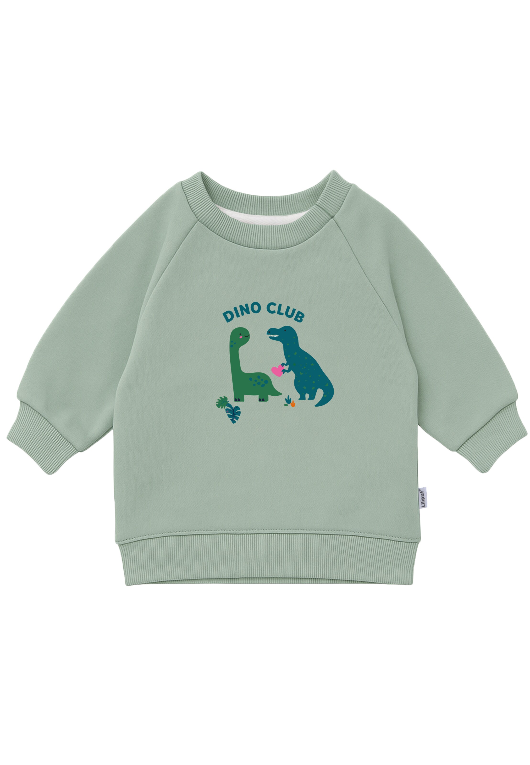 LILIPUT Sweatshirt 'Dino Club' in Green: front