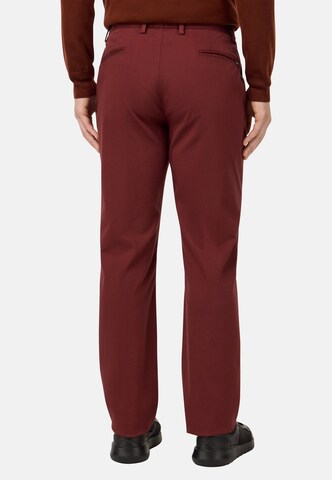 Boggi Milano Slimfit Broek in Rood