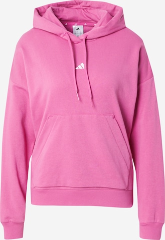 Hanorac sport de la ADIDAS SPORTSWEAR pe roz: față
