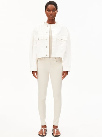 ARMEDANGELS Skinny Jeans 'TILLAA' in Beige