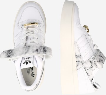 Baskets basses 'Forum Bonega' ADIDAS ORIGINALS en blanc