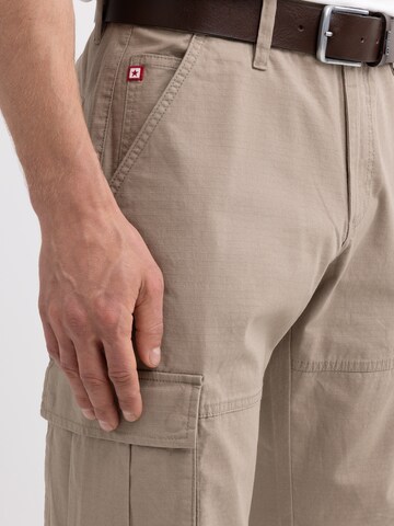 BIG STAR Regular Cargohose 'KELVIN' in Beige