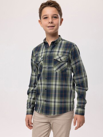 By Diess Collection Comfort fit Button up shirt in Blue