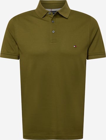 T-Shirt TOMMY HILFIGER en vert : devant