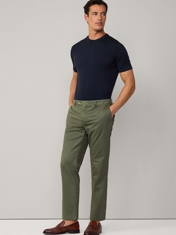 regular Pantaloni chino 'Sanderson' di Hackett London in verde