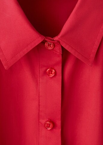 MANGO Blusenkleid 'Pupi-h' in Rot