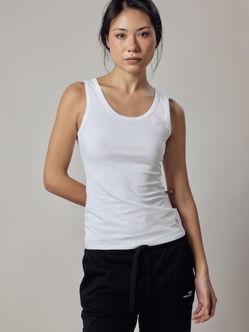 Top 'Canotta' di OWN Off With Nature in bianco: frontale