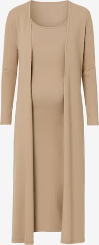 LYN MAMA Kleid in Beige: Vorderseite