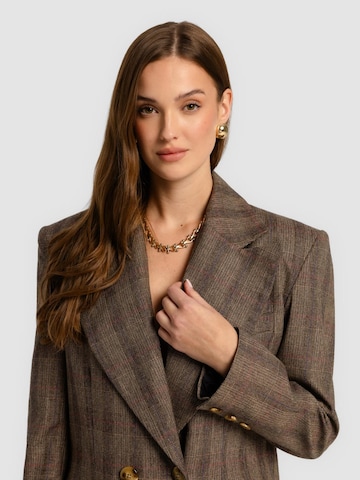 Blazer 'Gante' mandragora en marron