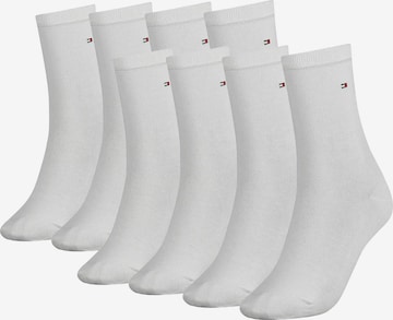 Chaussettes TOMMY HILFIGER en blanc : devant