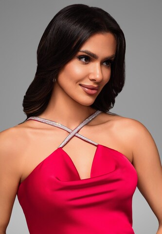 Robe de soirée Ombre en rouge