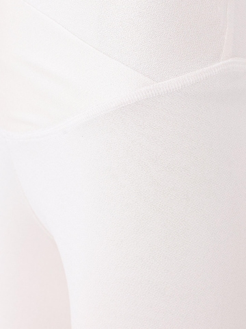 ZUBEK Slimfit Leggings 'Bike' in Weiß
