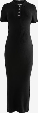 juoda Next Megzta suknelė: priekis