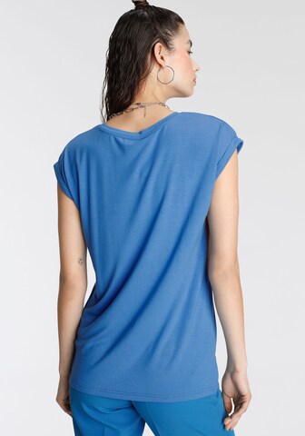 TAMARIS T-Shirt in Blau