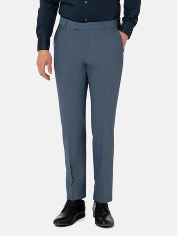 Regular Pantalon 'MARIO' BENVENUTO en bleu : devant