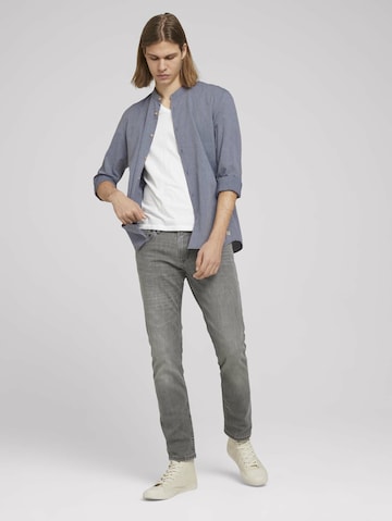 TOM TAILOR DENIM Regular Fit Hemd in Blau