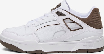 Baskets basses 'Slipstream' PUMA en blanc : devant