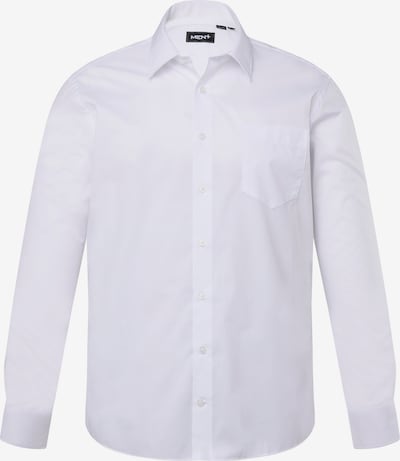 Men Plus Button Up Shirt in White, Item view