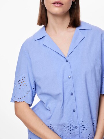 PIECES Blouse 'PCAlmina' in Blue